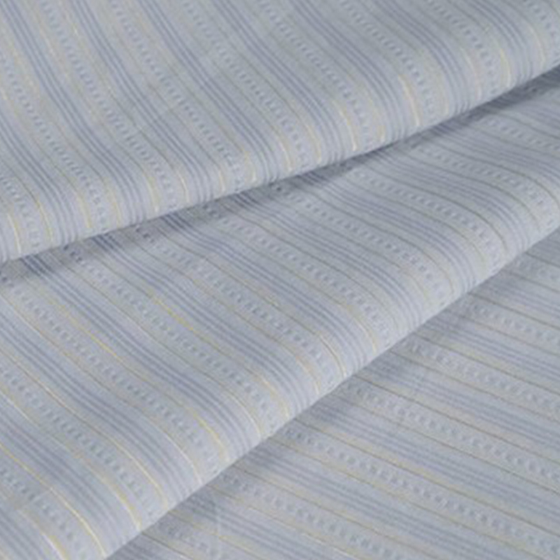 Эластичная хлопчатобумажная полосатая ткань